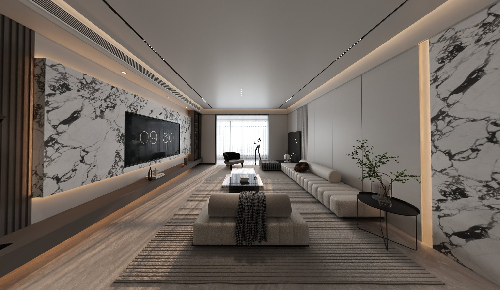 正商鉑鉆168㎡現(xiàn)代風(fēng)格