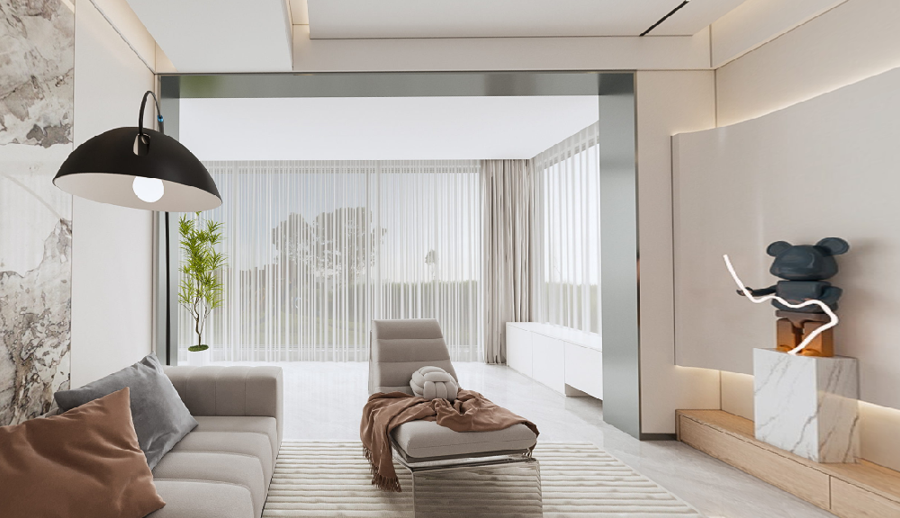 璀璨熙湖143m2現(xiàn)代簡(jiǎn)約