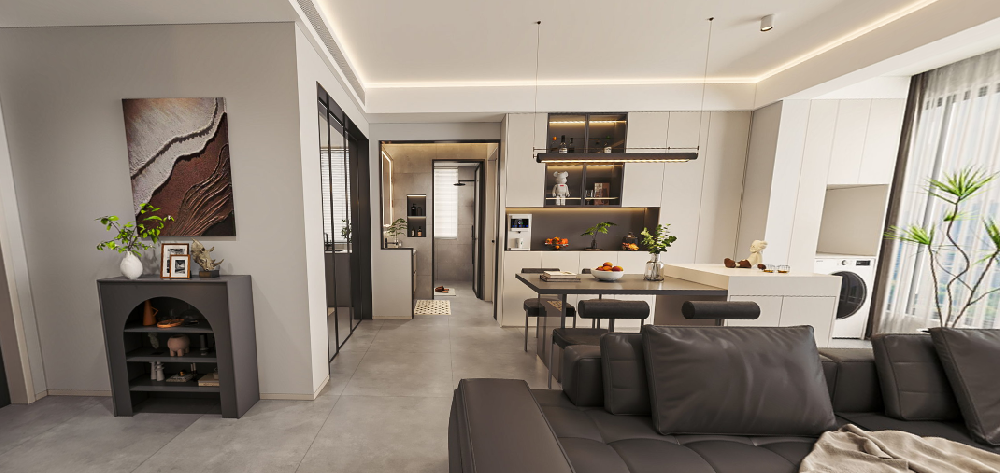 未來(lái)公園116m2現(xiàn)代極簡(jiǎn)